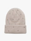 Claasic Beanie With Beads Detailing