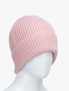 Multicolor Solid Knitted Beanie