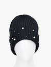 Claasic Beanie With Beads Detailing