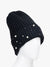 Claasic Beanie With Beads Detailing