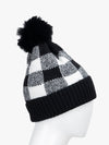 Knitted Beanie With Pom Pom