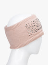 Knitted Headband With Studd Detailing