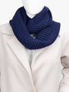 Solid Knitted Infinity Scarf