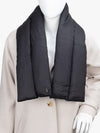 Luxury Wide Scarf With Soft Fur