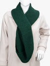 Solid Knitted Infinity Scarf