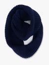 Solid Knitted Infinity Scarf