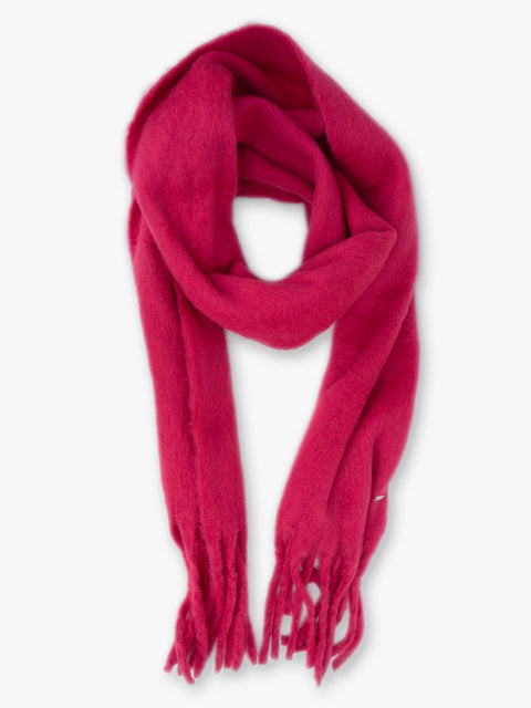 Solid Knitted Woolen Scarf