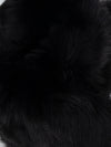 Luxury Wide Scarf With Soft Fur