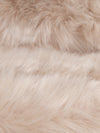 Luxury Wide Scarf With Soft Fur