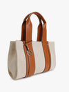 Statement Cotton Canvas Tote Bag