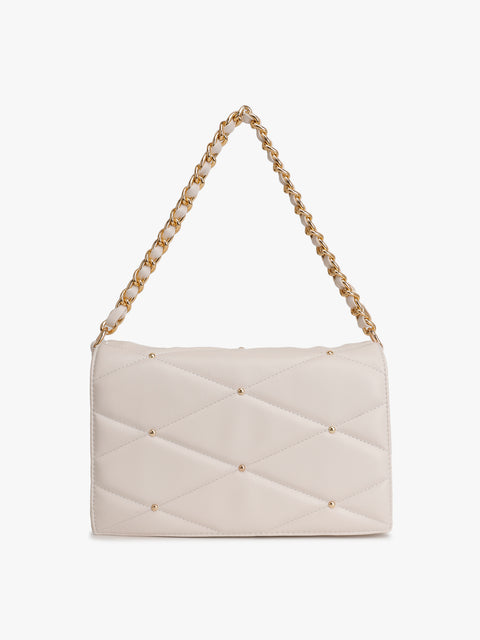 Diamond Quilted Chain Shoulder Bag