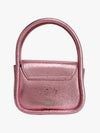 Round And Radiant Metallic Handbag