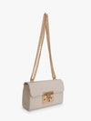 Mesmerize Gold Lock Sling Bag