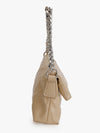 Wrinkled Chunky Chain Shoulder Bag