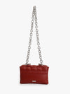 Square Weaved Solid Sling Bag