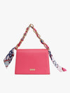 Structured Sling Bag With Chain Detail