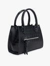 Solid Satchel Handbag