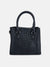Croc-Textured Handbag