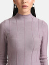 Lurex Turtle Neck Pullover