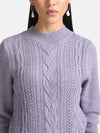 Cable Knit Turtle Neck Pullover