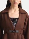 Peplum Jacket With Peplum Sleeves
