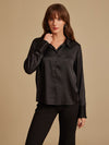 London Black Solid Shirt