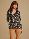 Foster Black Printed Shirt