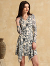 Godet Mini Dress