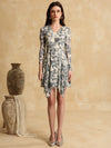 Godet Mini Dress