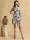 Godet Mini Dress
