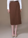 Issey Pleated Skirt With Belt
