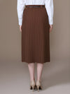 Issey Pleated Skirt With Belt