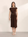 Mural Midi Dress