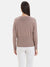 Button Detail Batwing Pullover