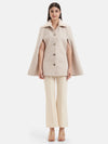Cape With Fur Detail