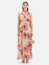 Poppy Printed Halter Neck Maxi Dress