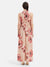 Poppy Printed Halter Neck Maxi Dress