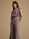 Brooke Shawl CollarJumpsuit