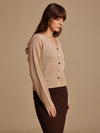 Lurex Yarn Cardigan