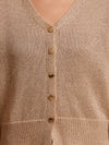 Lurex Yarn Cardigan