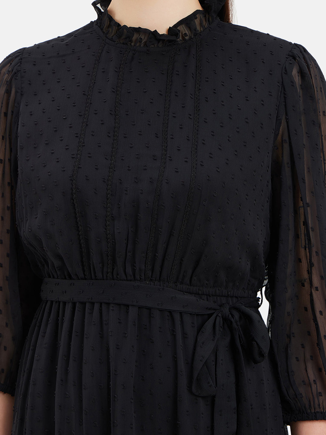 kazo black maxi dress Kazo Elliot Maxi Dress for Women Black