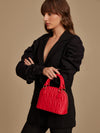 Quilted Solid Handbag