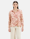 Cameron Floral Full Sleeves Satin Shirt