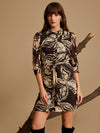 Donna Printed Mini Dress