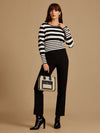 Two Tone Striper Pullover