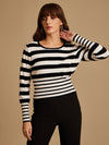 Two Tone Striper Pullover