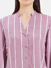 Jamie Striped Full Sleeves Shirt