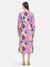 Myrtle Printed Maxi Dress With Cut-Outs