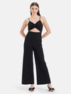 Norma Knotted Jumpsuit With Embellished Straps