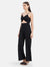 Norma Knotted Jumpsuit With Embellished Straps